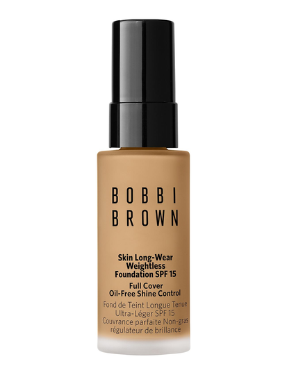 Mini Skin Longwear Weightless Foundation Spf 15, W-046 Warm Beige Meikkivoide Meikki Bobbi Brown