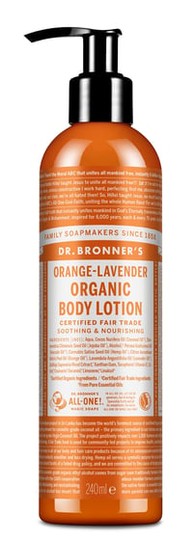 Dr. Bronner's - Orgaaninen vartalovoide Appelsiini Laventeli 240 ml