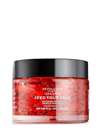 Revolution Skincare X Jake - Jamie Watermelon Hydrating Fa Beauty WOMEN Skin Care Face Face Masks Moisturizing Mask Punainen Revolution Skincare