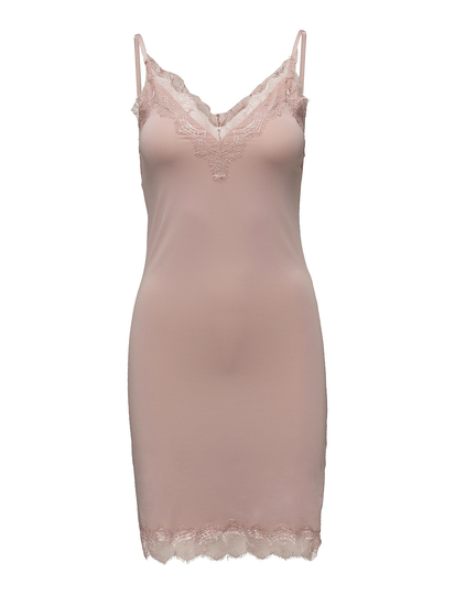 Strap Dress Dresses T-shirt Dresses Vaaleanpunainen Rosemunde