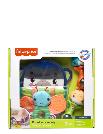 Hello Senses Play Kit Toys Baby Toys Educational Toys Activity Toys Monivärinen/Kuvioitu Fisher-Price