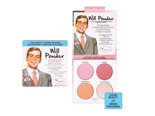 Will Blush Powder Quad, the Balm Poskipuna