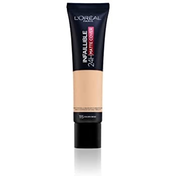 L' Oreal Paris Infallible 24H Matte Cover 115 Golden Beige 30ml Foundation -meikkivoide