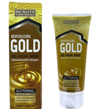 Beauty Formulas elvyttävä kultainen geelinaamio 100ml