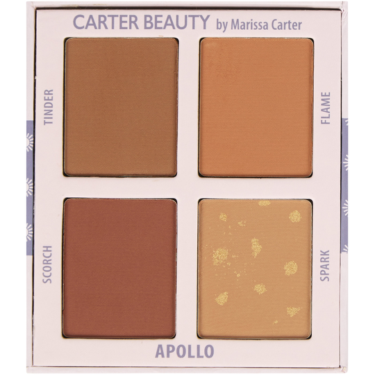 Carter Beauty Cosmetics Mini Bronzer Palette in Apollo