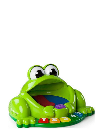 Poppende Frø Toys Baby Toys Educational Toys Activity Toys Vihreä Bright Starts