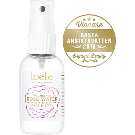 Rose Water, 50 ml Loelle Kasvosuihkeet