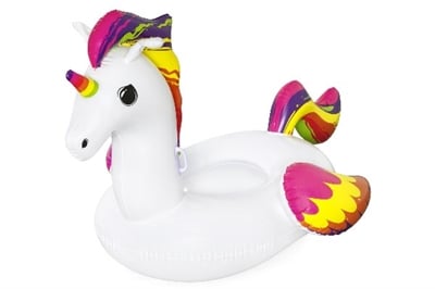 Bestway 2.24m x 1.64m Supersized Unicorn Ride-On
