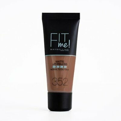 Maybelline Foundation Fit Me no.352 Truffle Cocoa (tryffelikaakao)