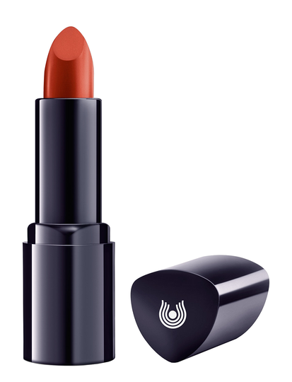 Lipstick 18 Fire Lily Huulipuna Meikki Ruskea Dr. Hauschka
