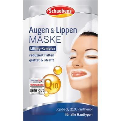 Schaebensin kasvonaamio silmät&huulet 4X1,5ml