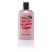 Strawberries & Cream Bath & Shower Crème 500 ml
