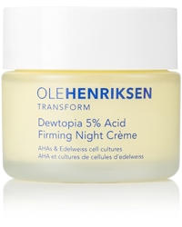 Transform Dewtopia 5% Acid Firming NIght Crème, 50ml