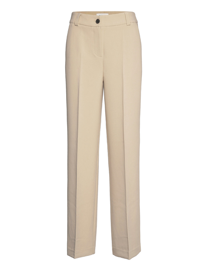 Gale Pants Suoralahkeiset Housut Kermanvärinen Modström