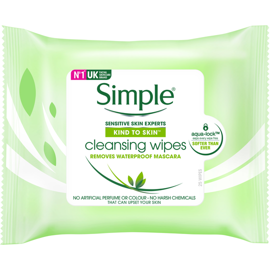 Simple Cleansing Wipes 25st