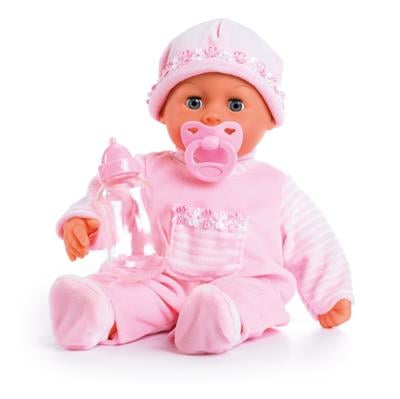 Bayer - Nukke - First Word Baby - pehmeä vaaleanpunainen 38 cm