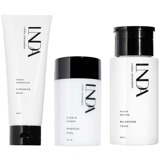 Dry Skin Cleansing Trio, LNDA Ihonhoitopakkaukset