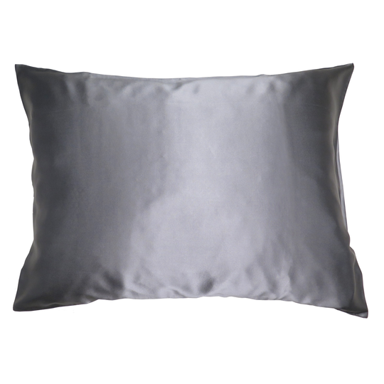 Soft Cloud mulberry silk pillowcase silkkityynyliina charcoal