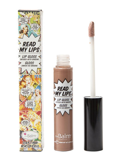 Read My Lips Lipgloss- Snap! Huulikiilto Meikki Kermanvärinen The Balm