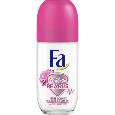 Fa Deo Roll-On Active Pearls Rose Fresh 50 ml