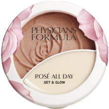 Rosé All Day Set & Glow Powder 10 gr Sunlit Glow