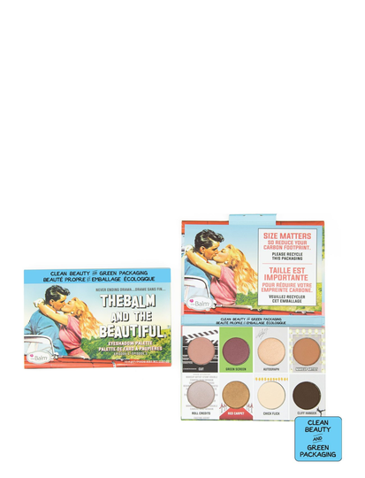Thebalm And The Beautiful Eyeshadow Palette Episode 1 Beauty WOMEN Makeup Eyes Eyeshadow Palettes Monivärinen/Kuvioitu The Balm