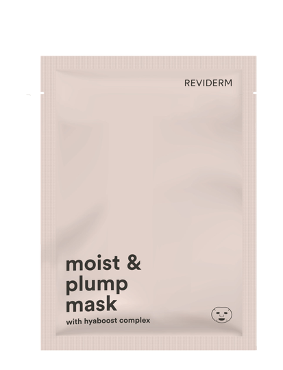 Moist & Plump Mask Beauty WOMEN Skin Care Face Face Masks Sheet Mask Nude Reviderm