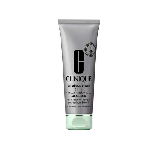 All About Clean Charcoal Mask+Scrub Anti-Pollution, 100 ml Clinique Kasvonaamiot