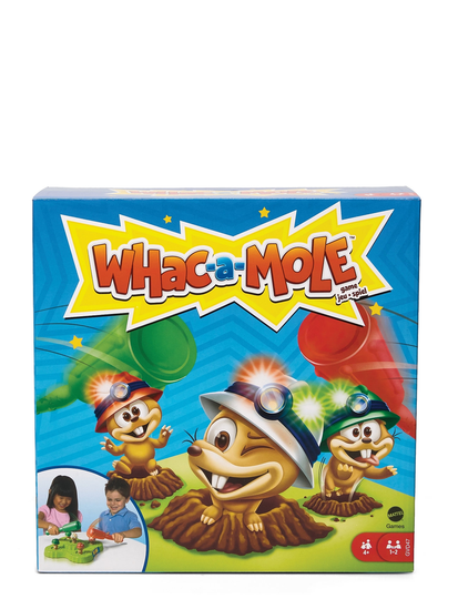 Whac-A-Mole Toys Puzzles And Games Games Active Games Monivärinen/Kuvioitu Mattel Games
