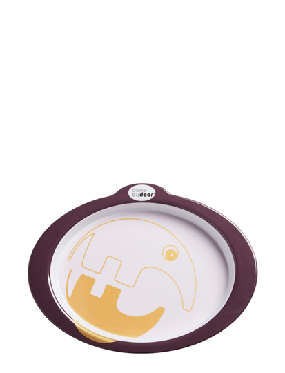 Anti-Slip Plate Contour Home Meal Time Plates & Bowls Plates Monivärinen/Kuvioitu D By Deer