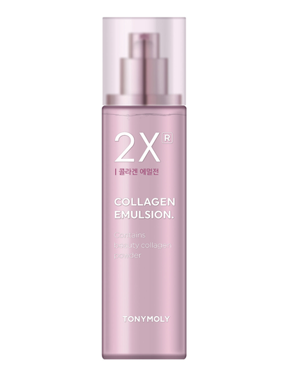 Tonymoly 2X® Collagen Emulsion 140Ml Kosteusvoide Kasvovoide Ihonhoito Nude Tonymoly