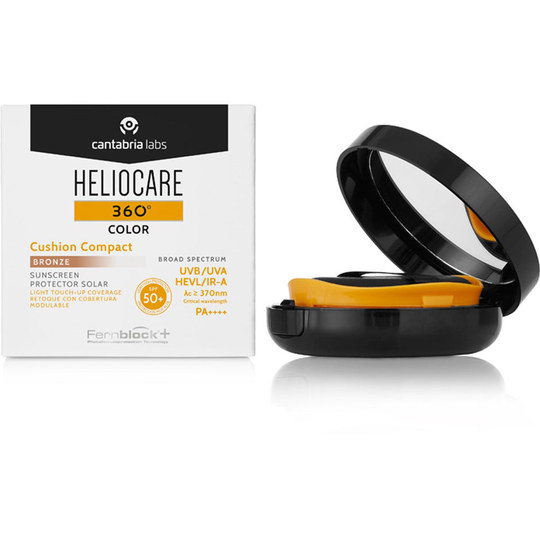360º Cushion Compact, 15 g Heliocare Aurinkosuoja kasvot