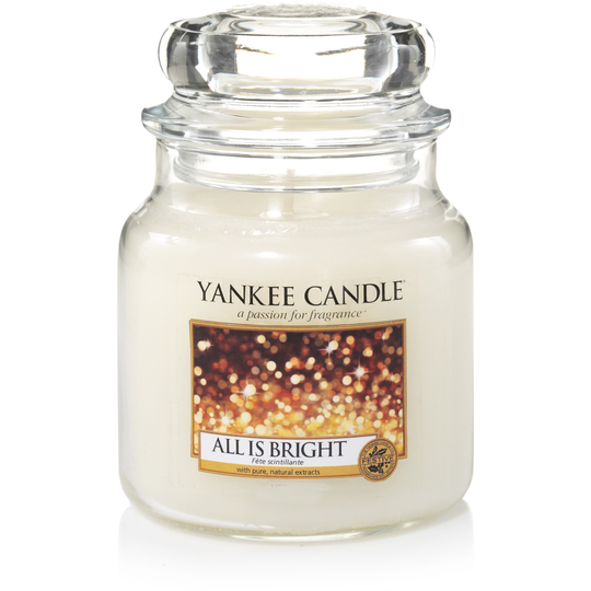 Yankee Candle All Is Bright Christmas Scent All Is Bright Medium