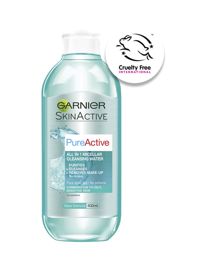 Pure Active All In 1 Micellar Cleansing Water Beauty WOMEN Skin Care Face T Rs Hydrating T Rs Nude Garnier