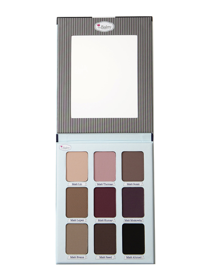 Meet Matt Trimony.® Matte Eyeshadow Palette Beauty WOMEN Makeup Eyes Eyeshadow Palettes Monivärinen/Kuvioitu The Balm