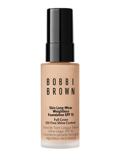 Mini Skin Longwear Weightless Foundation Spf 15, W-016 Warm Porcelain Meikkivoide Meikki Bobbi Brown