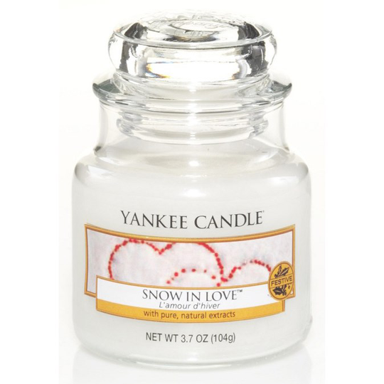 Yankee Candle Snow In Love Christmas Scent Snow In Love Small Jar