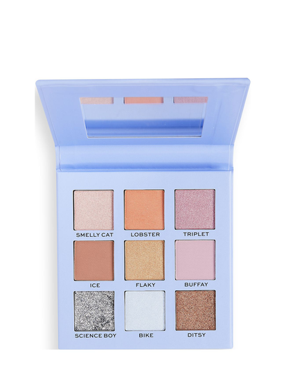 Revolution X Friends Phoebe Palette Beauty WOMEN Makeup Eyes Eyeshadow Palettes Monivärinen/Kuvioitu Makeup Revolution