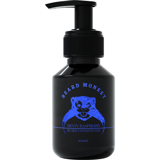 Minty & Raspberry Beard Conditioner, 100 ml Beard Monkey Parta & Viikset