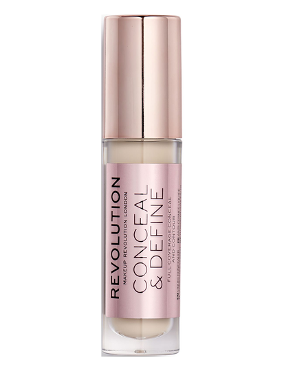 Revolution Conceal & Define Concealer C1 Peitevoide Meikki Makeup Revolution