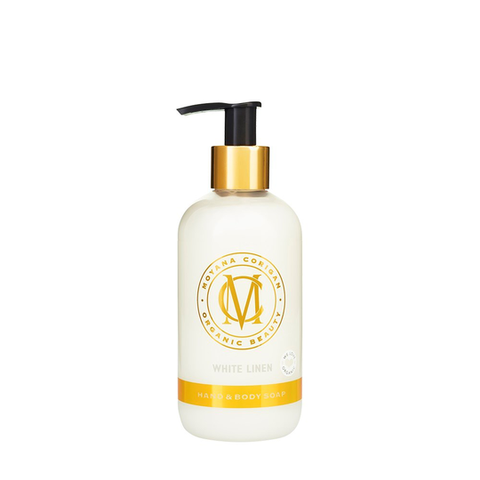 Moyana Corigan Hand & Body Soap White Linen 250 ml