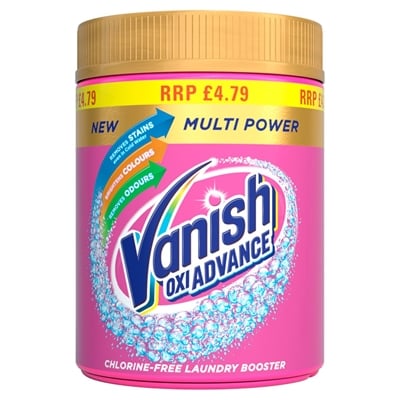 Vanish Oxi Advance Gold tahranpoistoaine jauhe 470g