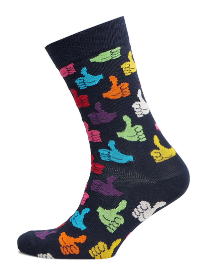 Thumbs Up Sock Underwear Socks Regular Socks Monivärinen/Kuvioitu Happy Socks