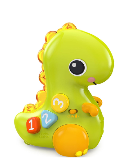 Go, Go, Dino™ Dinosaur Kravl-Og-Lær Legetøj Toys Baby Toys Educational Toys Activity Toys Vihreä Bright Starts