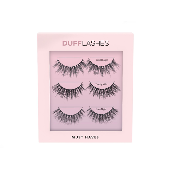 DUFFBeauty Faux mink 3 Pack - Must haves