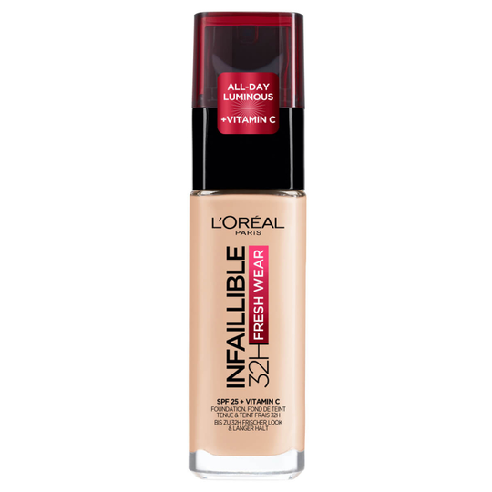 L'Oréal Paris Infaillible Fresh Wear 32H Liquid Foundation 20 Ivory