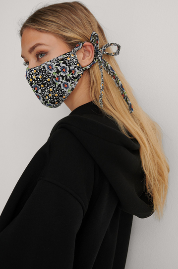 NA-KD Accessories Embroidered Face Mask - Multicolor