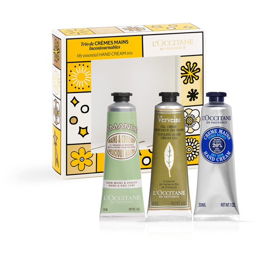 Hand Cream Trio, L'Occitane Käsivoiteet
