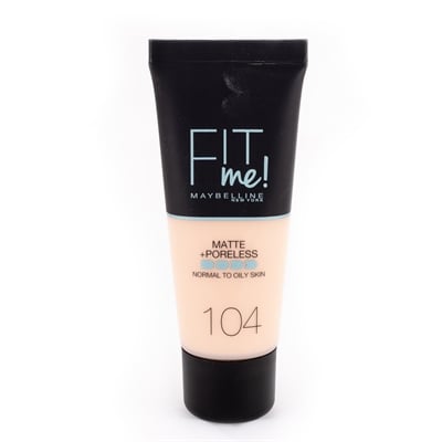 Maybelline Fit Me Foundation 104 Soft Ivory Tube 30ml