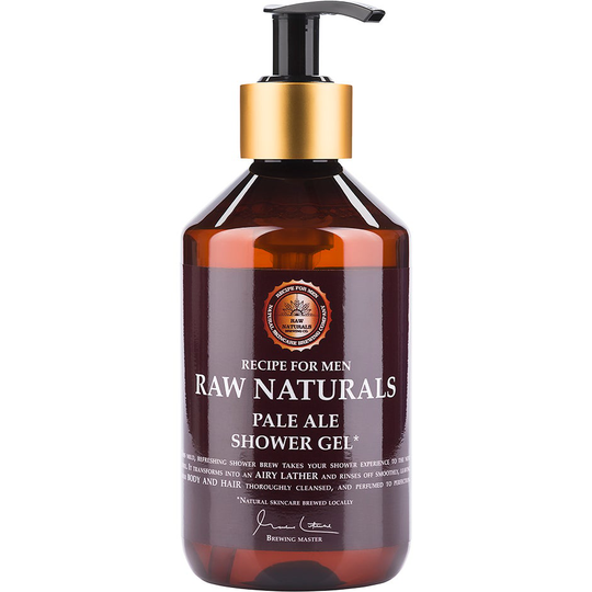 Raw Naturals Pale Ale Shower Gel, 300 ml Raw Naturals by Recipe for Men Suihku- & Kylpytuotteet miehille